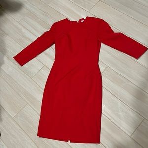 Antonio Melani Red 3/4 sleeve dress